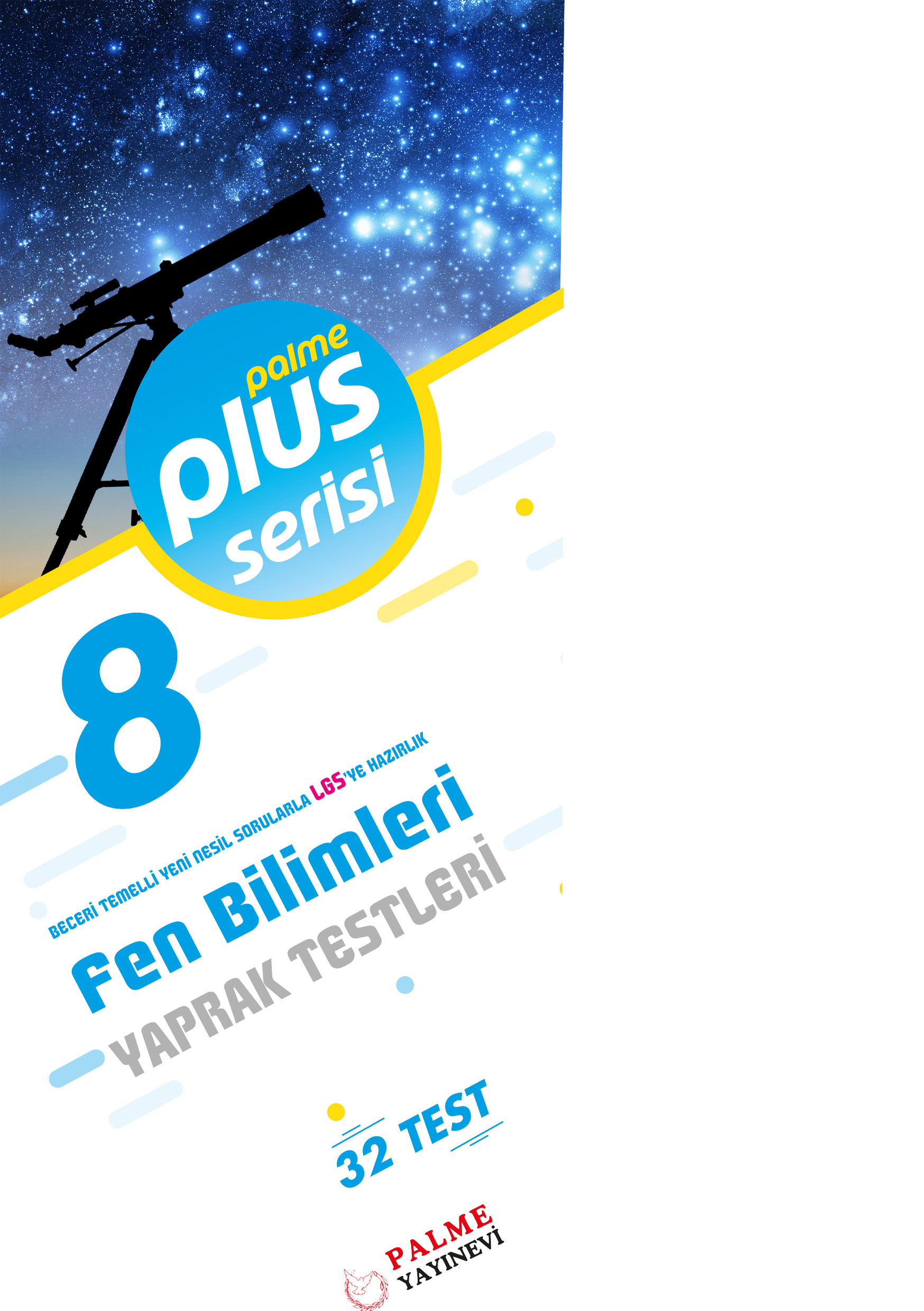 8. Sınıf Plus Serisi Fen Bilimleri Yaprak Test kapak görseli